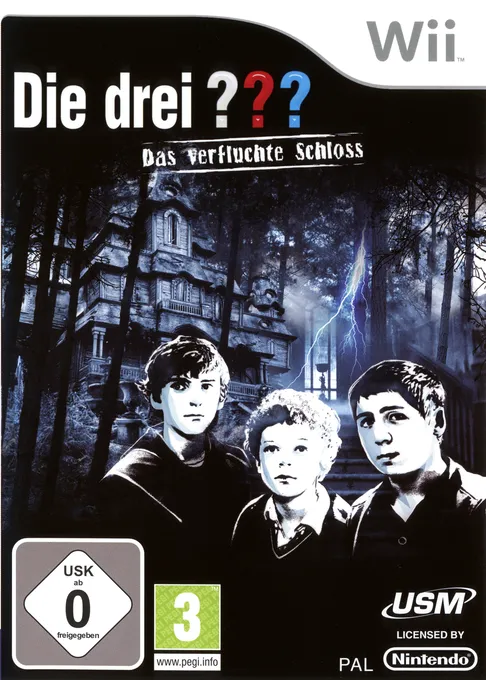 drei Fragezeichen, Die - Das verfluchte Schloss (Germany) (Rev 1)